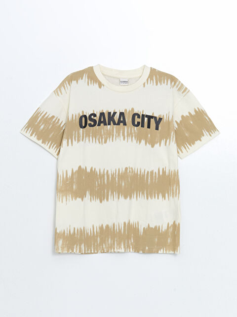 LCW Kids Crew Neck Boys' T-Shirt - S53911Z4-LS5