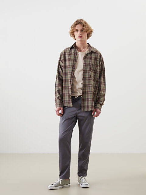 XSIDE Slim Fit Men's Trousers - S53929Z8-SED