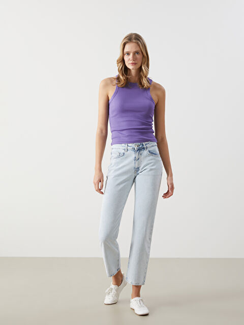 LCW Jeans Straight Fit Kadın Jean Pantolon - S53985Z8-311