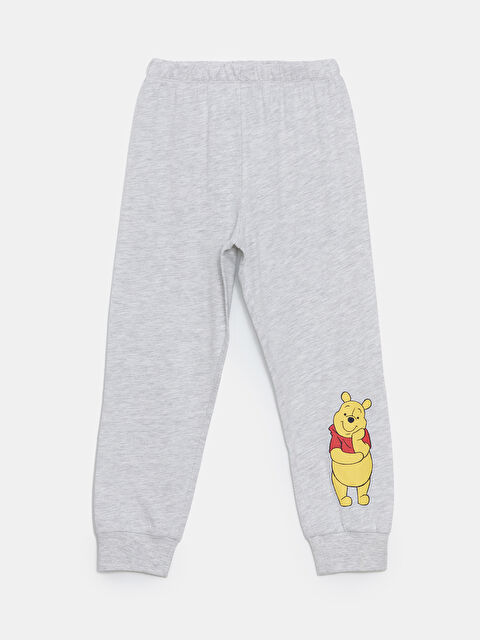 LCW Kids Beli Lastikli Winnie the Pooh Baskılı Erkek Bebek Pijama Alt - S54165Z1-LAK