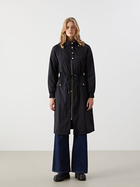 LCW Modest Kapüşonlu Kadın Yağmurluk - S54196Z8-CVL
