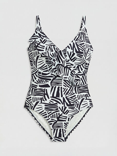 LCW DREAM Desenli Çıkarılabilir Pedli Kadın Mayo