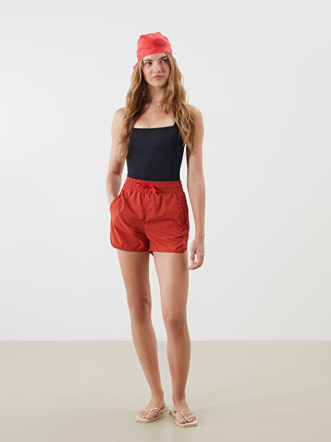 LCW DREAM Beli Lastikli Kadın Deniz Şortu - S54247Z8-GXS