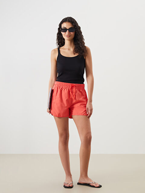 LCW DREAM Beli Lastikli Kadın Deniz Şortu - S54247Z8-H0C