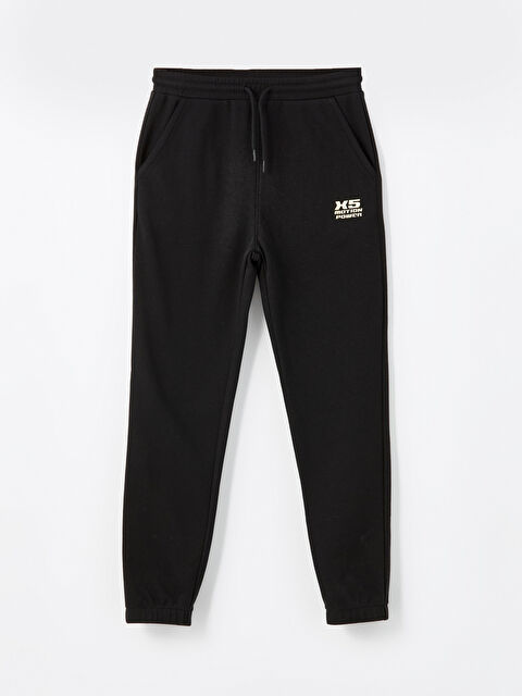 LCW Kids Beli Lastikli Erkek Çocuk Jogger Eşofman Alt