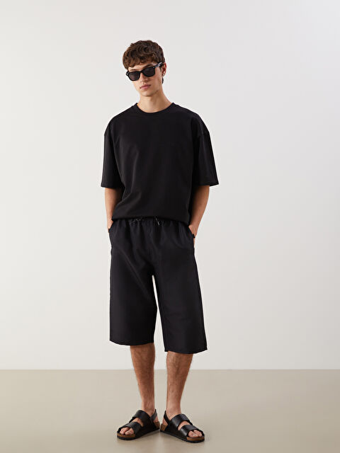 LCW SWIMWEAR Diz Altı Boy Erkek Deniz Şortu - S54276Z8-CVL