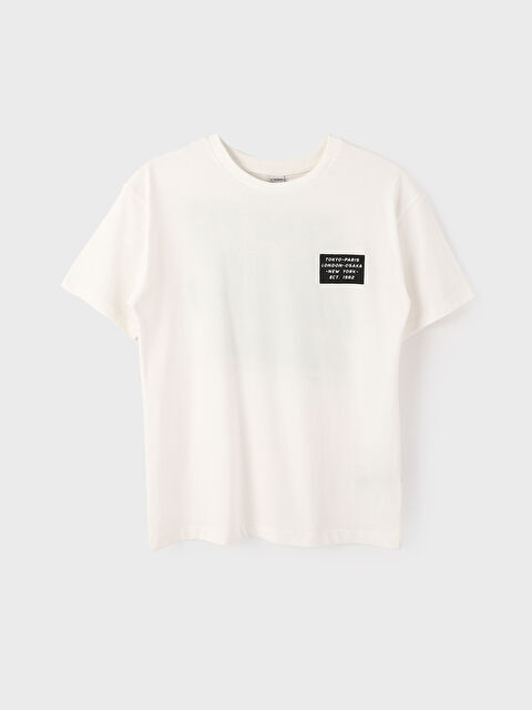 LCW Kids Crew Neck Boys' T-Shirt - S54311Z4-R9J