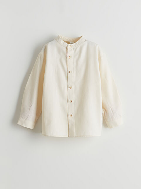 LCW Kids Hakim Yaka Basic Erkek Çocuk Gömlek - S54314Z1-FDU