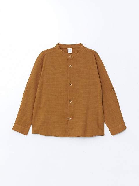 LCW Kids Hakim Yaka Basic Erkek Çocuk Gömlek - S54320Z1-GTN