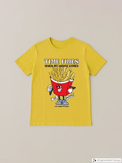 LCW Kids Crew Neck Boys' T-Shirt - S54381Z4-FTT