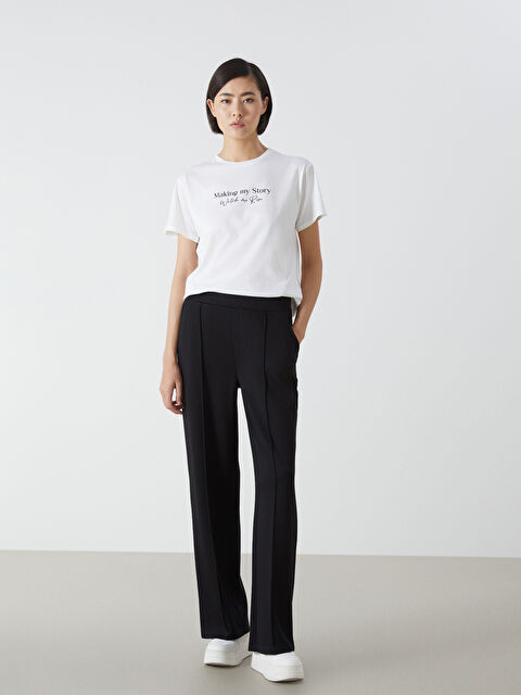 LCW Vision Beli Lastikli Kadın Pantolon - S54590Z8-CVL