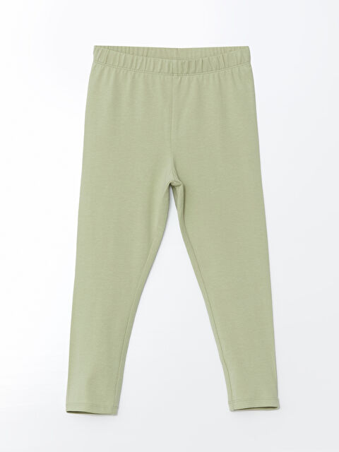LCW Kids Beli Lastikli Basic Kız Çocuk Tayt - S54643Z1-FJY