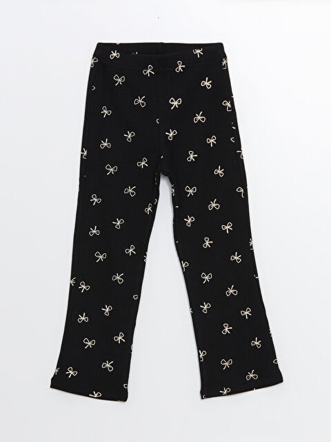 LCW Kids ليجن مطبوع بخصر مرن للبنات الرضع