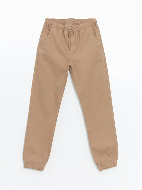 LCW Kids Elasticated Waist Boys' Jogger Trousers - S54818Z4-YJC