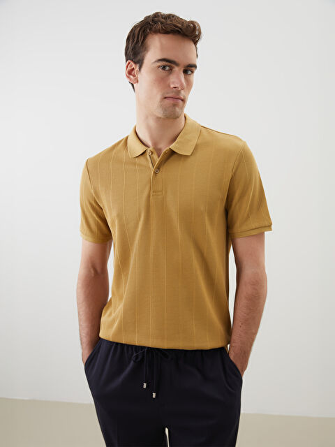 LCW Vision Polo Yaka Kısa Kollu Erkek Tişört - S54864Z8-DC0