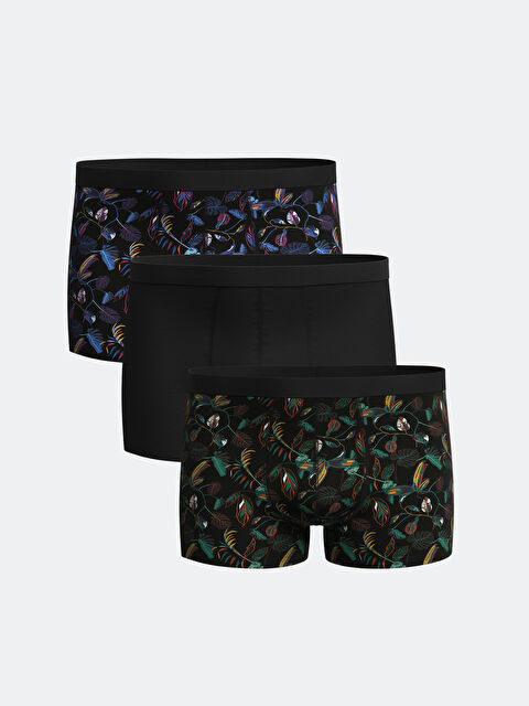 LC WAIKIKI Standart Kalıp Pamuklu Esnek Erkek Boxer 3'lü - S54901Z8-LSJ