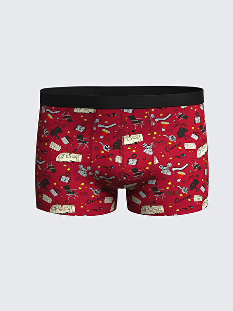 LC WAIKIKI Standart Kalıp Pamuklu Esnek Erkek Boxer - S55084Z8-LTQ