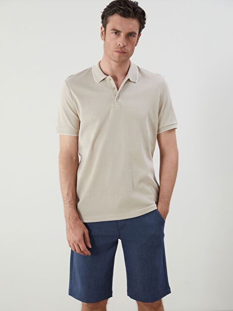 SOUTHBLUE Polo Yaka Kısa Kollu Erkek Tişört - S55147Z8-CR8