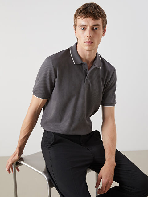 SOUTHBLUE Polo Yaka Kısa Kollu Erkek Tişört - S55147Z8-KUA