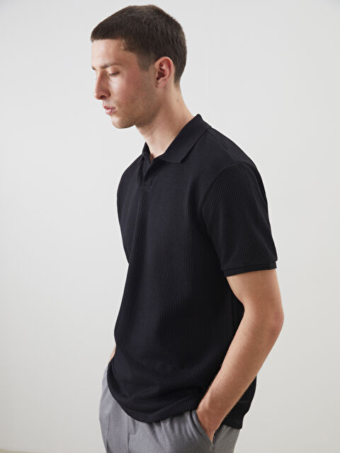 LCW Vision Polo Yaka Kısa Kollu Erkek Tişört - S55171Z8-CVL