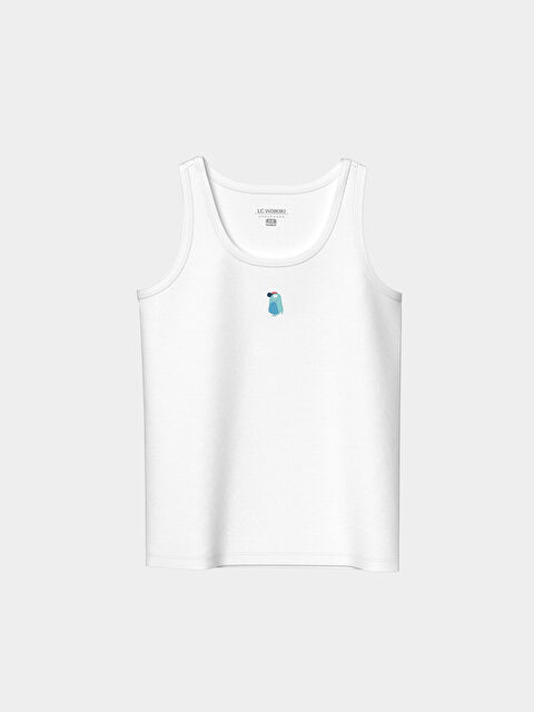 LCW Kids Bisiklet Yaka Erkek Çocuk Atlet - S55222Z4-Q6K