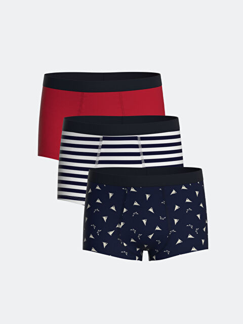 LCW Kids Baskılı Erkek Çocuk Boxer 3'lü - S55253Z4-LSJ