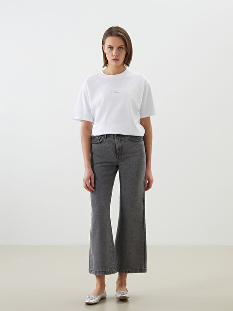 LCW Jeans Wideleg Women's Jeans - S55255Z8-GRD