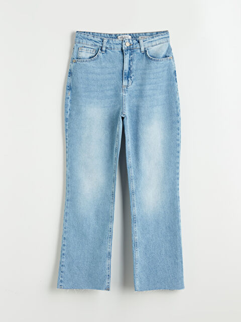 LCW Jeans Cropped Flare Women's Jeans - S55265Z8-311