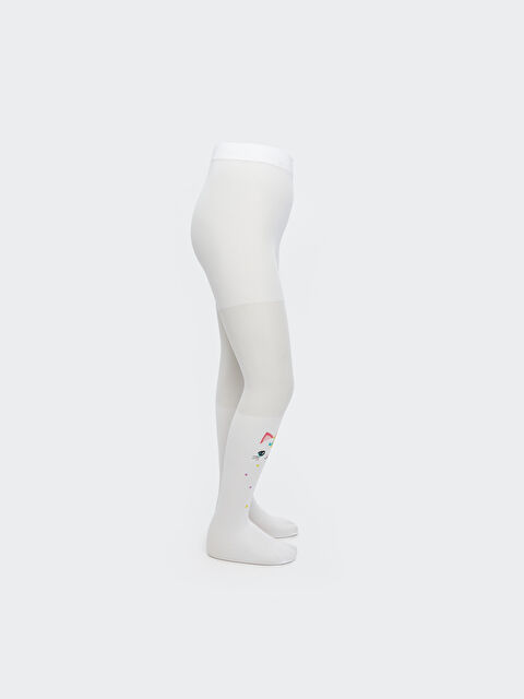 LCW Kids Desenli Kız Çocuk İnce Külotlu Çorap - S55286Z4-J5E