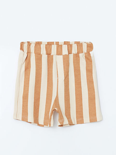 LCW baby Çizgili Erkek Bebek Şort - S55324Z1-LE8