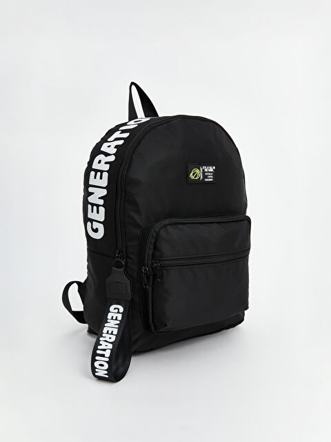 LCW ACCESSORIES Yazı Baskılı Erkek Çocuk Sırt Çantası - S55423Z4-CVL