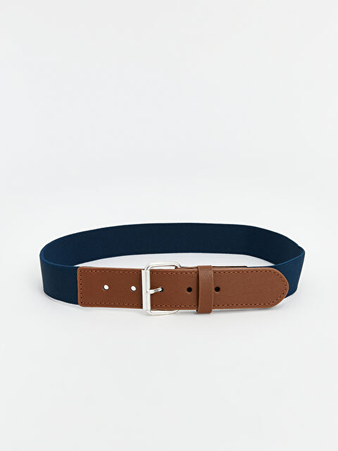 LCW ACCESSORIES Deri Görünümlü Erkek Çocuk Kemer - S55466Z4-CRP