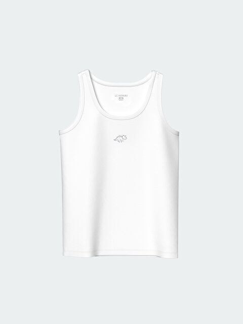 LCW Kids Bisiklet Yaka Erkek Çocuk Atlet