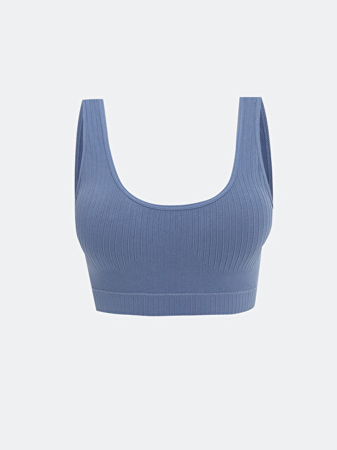 LCW DREAM Non-Wired Non-Padded Plain Seamless Sports Bra - S55679Z8-H3Q