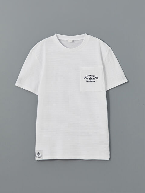 LCW Kids Majica sa okruglim izrezom i natpisom California za dečake - S55700Z4-Q6K