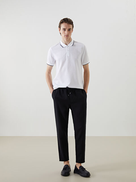 LCW Vision Standart Kalıp Keten Görünümlü Erkek Pantolon - S55752Z8-CVL