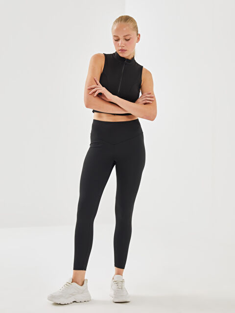 XSIDE ACTIVE Elasticated Waist Women's Sports Leggings - S56337Z8-CVL