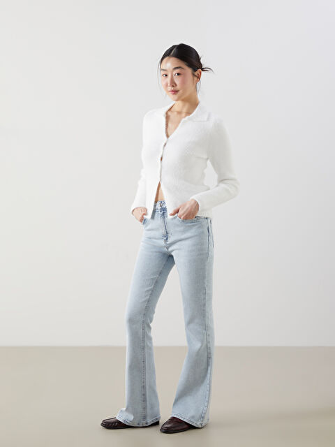 XSIDE Mars Flare Kadın Jean Pantolon - S56340Z8-S1D