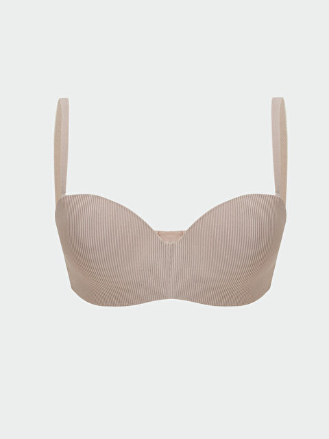 LCW DREAM Balenli Dolgusuz Düz Straplez Sütyen - S56369Z8-GFR