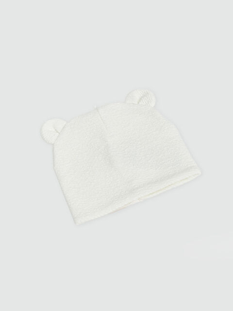 LCW baby Kulak Detaylı Kız Bebek Bere - S56388Z1-FDU