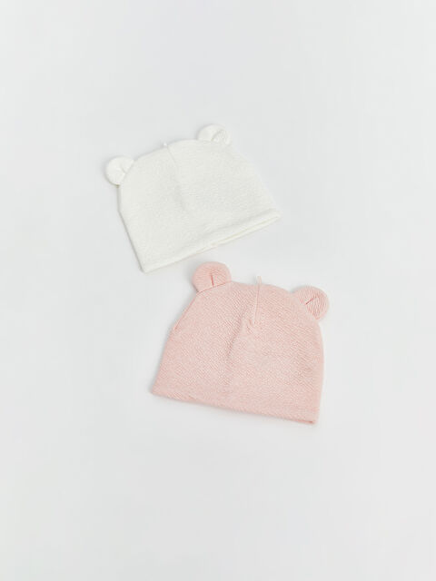 LCW baby Kulak Detaylı Kız Bebek Bere - S56389Z1-FXW