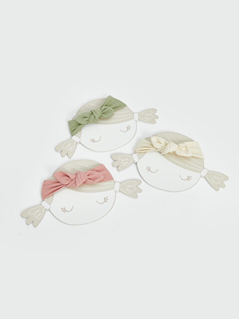 LCW baby Детализированная повязка для волос для девочек Feck, комплект из 3-х штук - S56495Z1-VAW