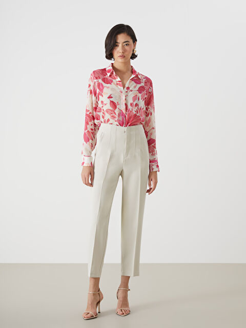 LCW Vision Slim Fit Women's Trousers - S56509Z8-Q6M