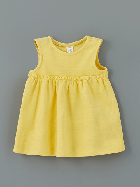 LCW baby Kolsuz Basic Kız Bebek Elbise - S56520Z1-FTT