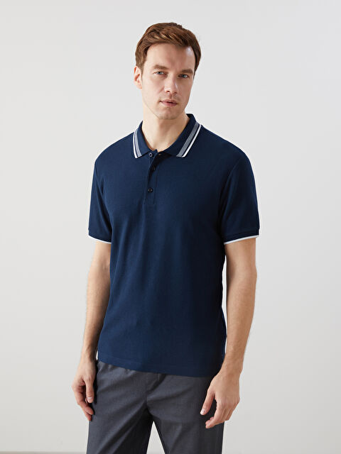 LCWAIKIKI Classic Polo Yaka Kısa Kollu Erkek Tişört - S56629Z8-DWP