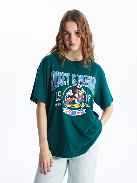 XSIDE Crew Neck Mickey and Friends Printed Women's T-Shirt - S56631Z8-VJ0