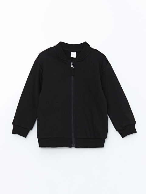 LCW Kids Basic Boys' Zip-Up Sweatshirt - S56647Z1-CVL