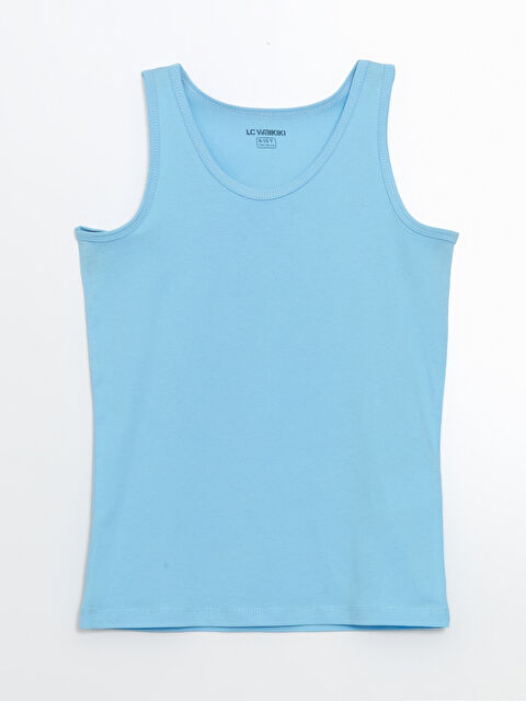 LCW Kids Bisiklet Yaka Erkek Çocuk Atlet - S56670Z4-JSW