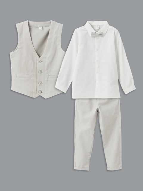 LCW Kids Beli Lastikli Erkek Çocuk Pantolon - S56724Z1-G5K