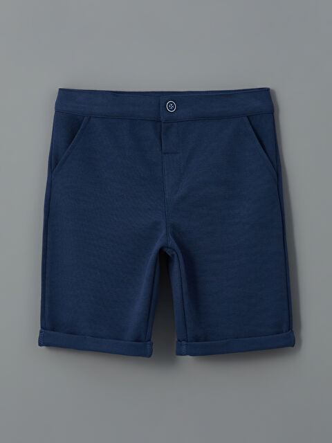 LCW Kids Basic İnterlok Erkek Çocuk Şort - S56907Z1-HSD